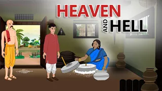 stories in english - Heaven And Hell - English Stories -  Moral Stories in English