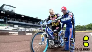 Charlie Webster learns Speedway