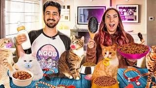 TRANSFORMAMOS NOSSA CASA EM CRECHE PARA GATOS  | Gabriel e Shirley 2.0