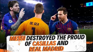 The amazing Day LIONEL MESSI Destroyed the Casillas and Real Madrid | #messi #ronaldo | Update 24.7