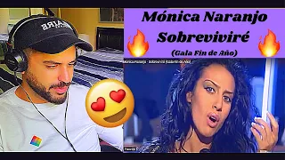 Mónica Naranjo - Sobreviviré (Gala Fin de Año) - REACTION VIDEO!!!