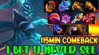 115MIN MEGA COMEBACK - I BET YOU NEVER SEE - ULTRA INTENSE CARRY PHANTOM ASSASSIN - DOTA 2 GAMEPLAY