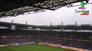 MSV Aufstiegs Spiel gegen Kiel super Stimmung