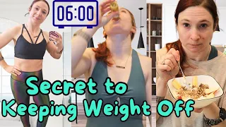 My Morning Routine to Maintain My 40 Pound Weight Loss As A Busy Mom!