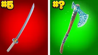 20 SWEATIEST One-Handed Fortnite Pickaxes