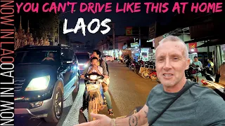 It's Against the Law but it's How You Have to Drive in Laos