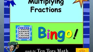 Multiplying Fractions Teaching Resource