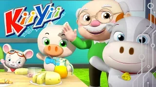 Farmer In The Dell | Nursery Rhymes | By KiiYii! | ABCs and 123s