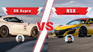 NSX vs Supra | Driver Battles