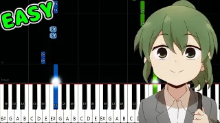 Annoying! San San Week! - Senpai ga Uzai Kouhai no Hanashi OP - EASY Piano Tutorial