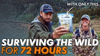 Surviving 72 hours w/ ONLY the items inside a ziplock bag