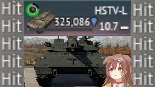 This tank has a literal pea shooter for a gun | HSTV-L War Thunder