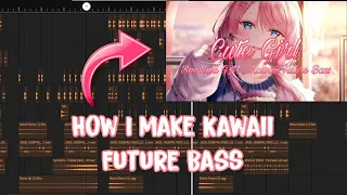 How I make Kawaii Future Bass song | FL Studio Mobile