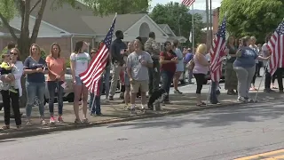 Riley Howell given hero's welcome home