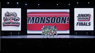 Monsoon! - Japan | Junior Division Silver Medalist | 2023 World Hip Hop Dance Championship