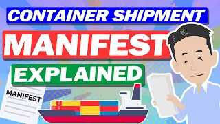 Important for National Security! Explained Manifest in Marine Transportation.