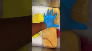 Sponge Rinsing ASMR 🧽🫧 #asmr #watersounds #relaxing #relaxingasmr #asmrspongesqueezing #fypシ