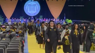 Some VCU graduates walkout as Gov. Youngkin delivers commencement address