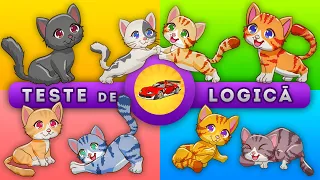 Pisici - Jocuri educative si Teste distractive de Logica