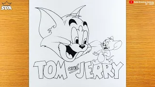 How to draw Tom and Jerry step by step @SDA64