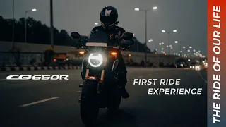 Honda CB650R First Ride Experience | The Ride of Our Life | Bikenbiker