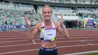 Ангелина Равич - чемпионка Беларуси в беге на 800м - 2:02.65