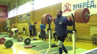 Klokov Pause Squats 250kg