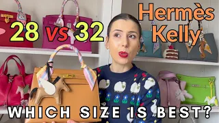 Hermes Kelly 32 vs Kelly 28 Sellier. Which size is best?