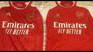 Arsenal FC - Authentic vs Replica Jersey Review From Soccer Deal Shop