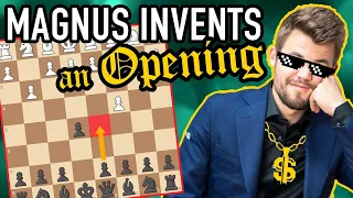 Magnus Carlsen invents an opening | Chessable Masters