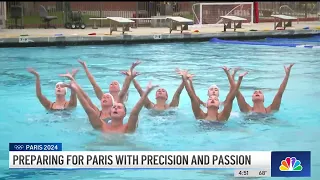 Southern California artistic swimmers train for 2024 Paris Olympics