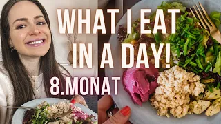 What I eat in a day - Schwangerschaft 8.Monat (vegan & glutenfrei) | Lini's Bites