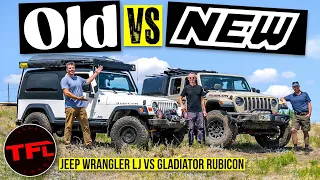 Will An Old Jeep Wrangler LJ Outperform A New Jeep Gladiator Rubicon? | Taming Tumbleweed Ep.24