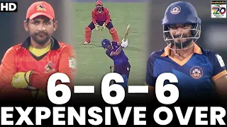 6 - 6 - 6 | Expensive Over | Sindh vs Central Punjab | Match 32 | National T20 2022 | PCB | MS2L