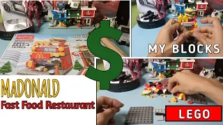 Mainan LEGO McDonald's Fail 2022 || My block Unboxing and reveuw Build Lego McDonald 🍟🍟