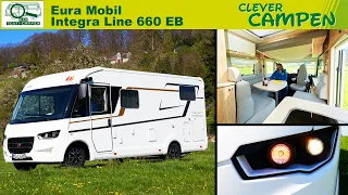 Eura Mobil Integra Line 660 EB: Kompakter Einzelbetten-Integrierter im Test  -  Clever Campen