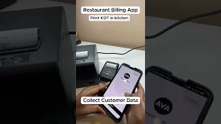 Restaurant Billing App