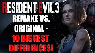 Resident Evil 3 Remake vs Original - 10 BIGGEST Differences You NEED TO KNOW