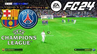 EA FC 24 PSG vs FC Barcelona | Ligue des Champions | Difficulté Ultime Match 02