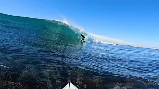 RAW POV REEF SURFING WITH MATES!! (TUBES & RAMPS)