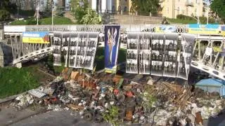 УКРАИНА, Киев: Жовтневый Палац и Крещатик  22.05.2014