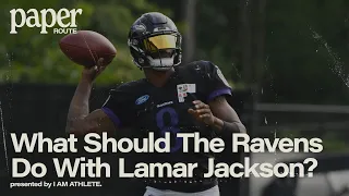 What Should the Baltimore Ravens Do With Lamar Jackson? | Paper Route Clip