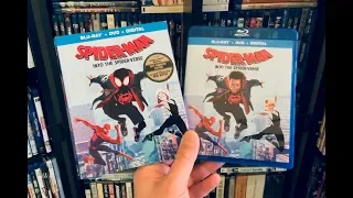 Spider-Man Into The Spider-Verse BLU RAY REVIEW + Unboxing