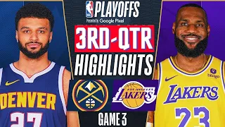 Denver Nuggets vs. Los Angeles Lakers Game 3 Highlights 3rd-QTR | April 25 | 2024 NBA Playoffs