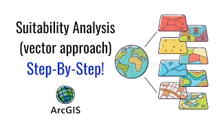 How to Perform Vector Data Site Selection/Suitability Analysis in ArcGIS? A Complete Tutorial.