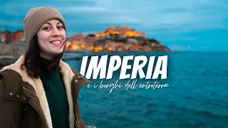 The beautiful IMPERIA and its hinterland 🌅 Journey to the SEA in winter