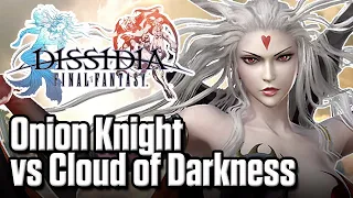 Onion Knight vs Cloud of Darkness | Dissidia: Final Fantasy | Destiny Odyssey III-5