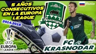 FC KRASNODAR - 5 Años consecutivos en la Europa League - Clubes del Mundo (Rusia)