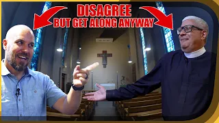 Evangelical and Episcopal Priest Talk Theology at a Liberal, Mainline Episcopal Church