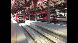 Trainspotting at Copenhagen Central Station